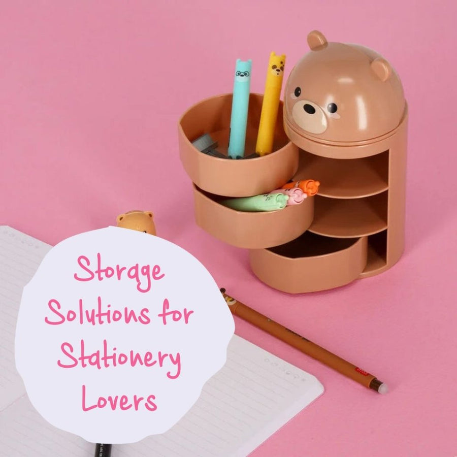 Storage Solutions for Stationery Lovers - Under the Rowan Trees