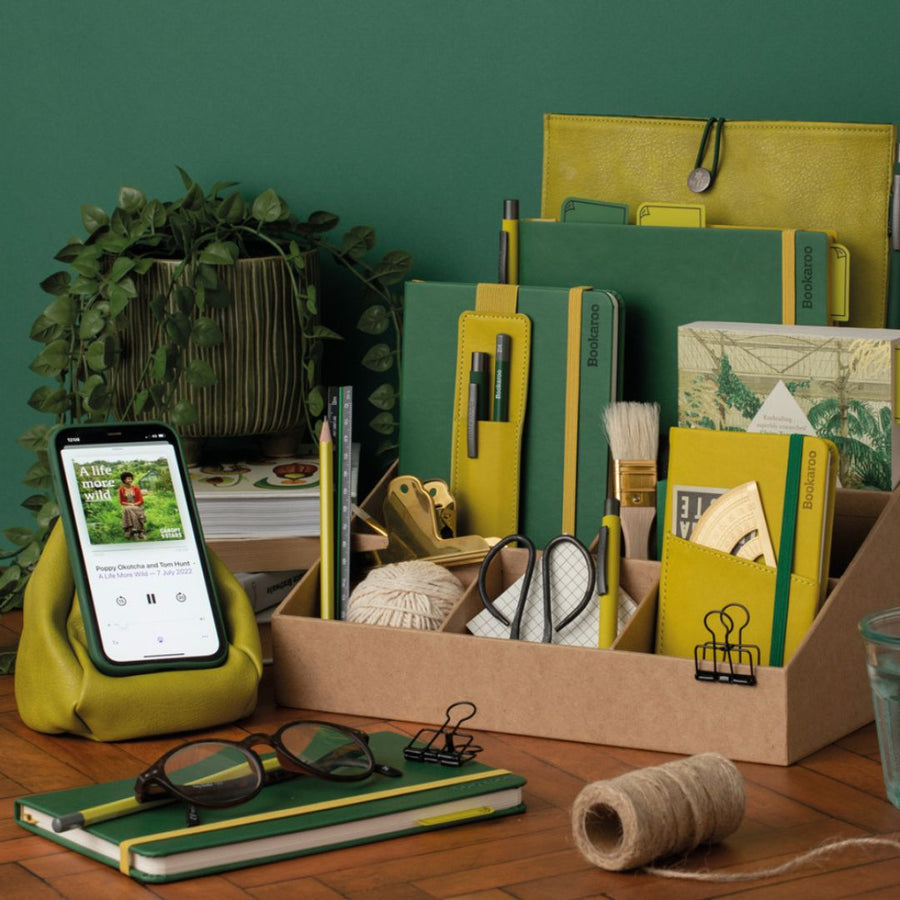 Bookaroo Chartreuse and Forest Green Collection - Under the Rowan Trees