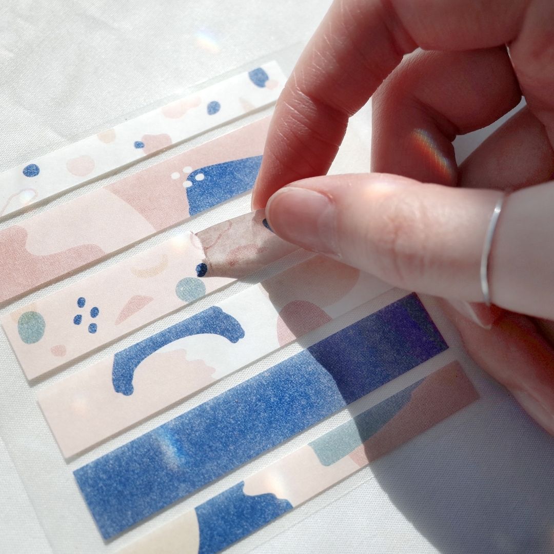 16 - 18 Muted Suatelier Stickers - Plain - 16 - Suatelier