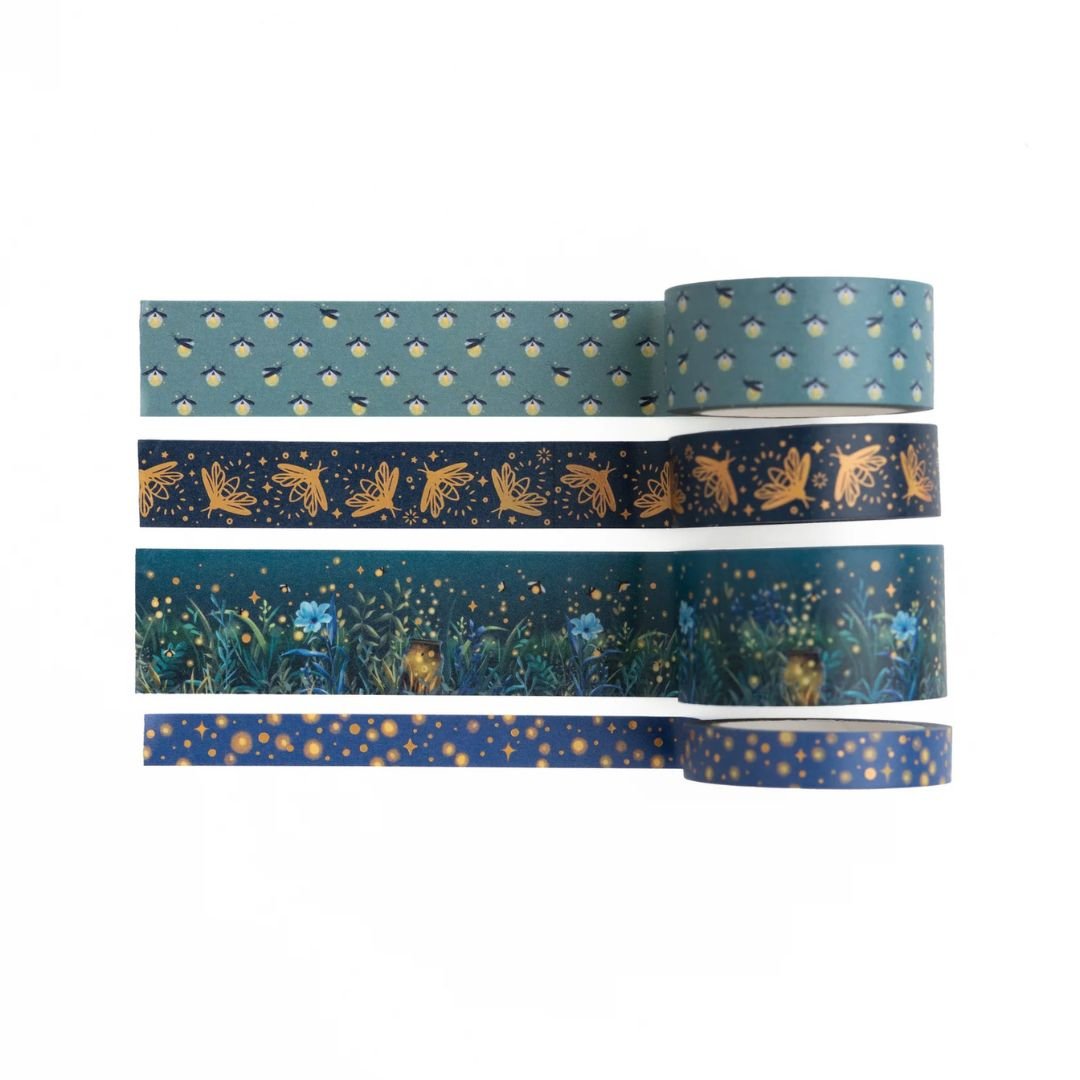 Firefly Night Washi Tape Set - Under the Rowan Trees