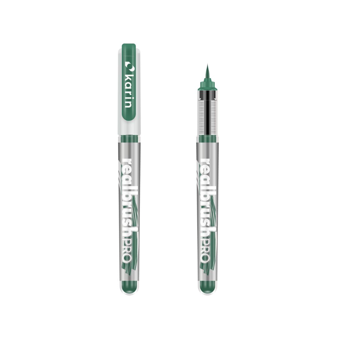 Realbrush Pro Brush Pens - Karin - Lush Green - Under the Rowan Trees