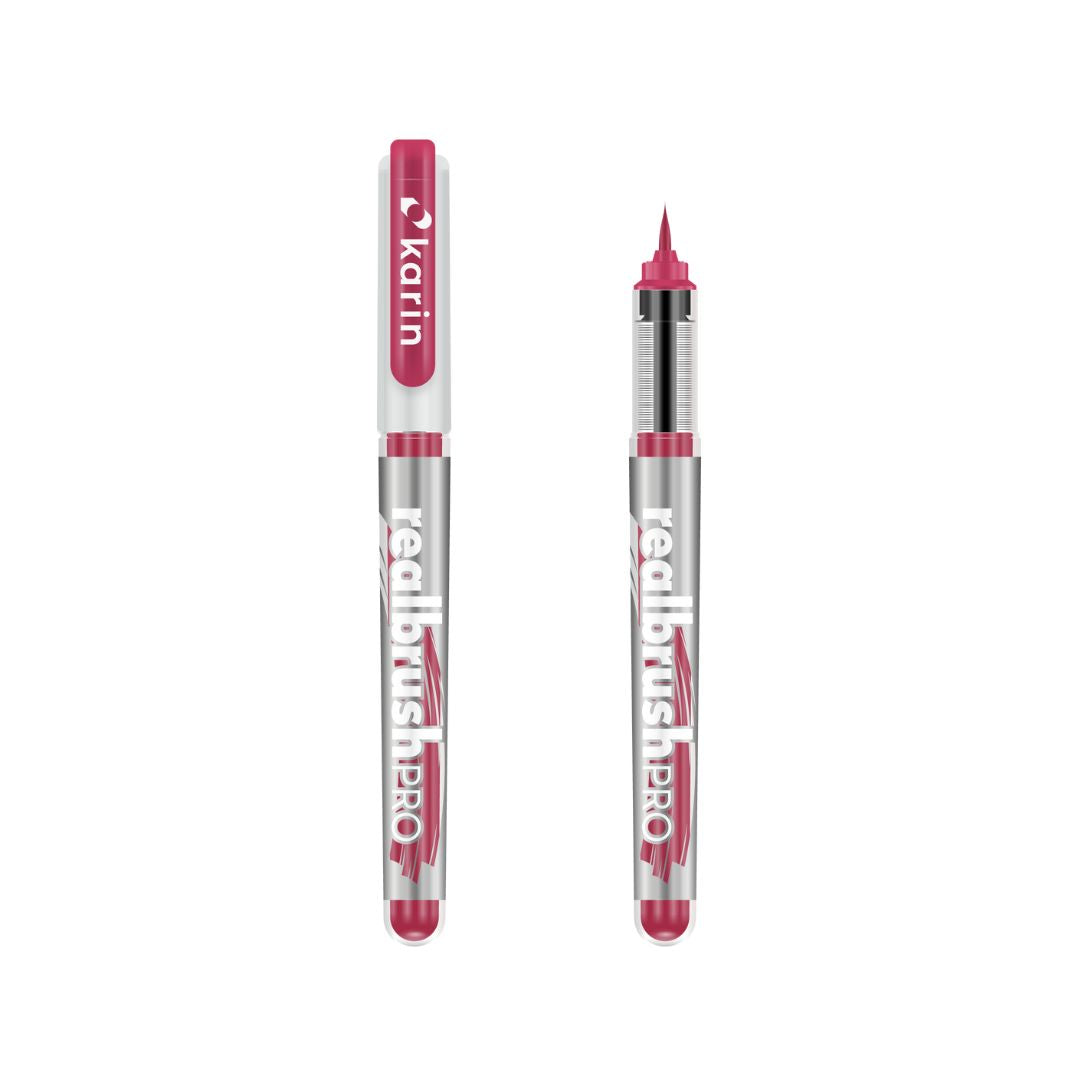Realbrush Pro Brush Pens - Karin - Magenta Red - Under the Rowan Trees