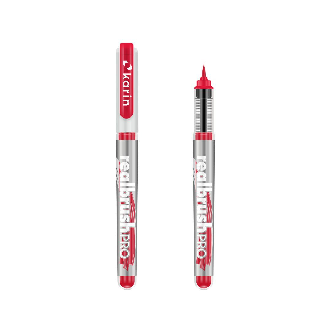 Realbrush Pro Brush Pens - Karin - Orange Red - Under the Rowan Trees