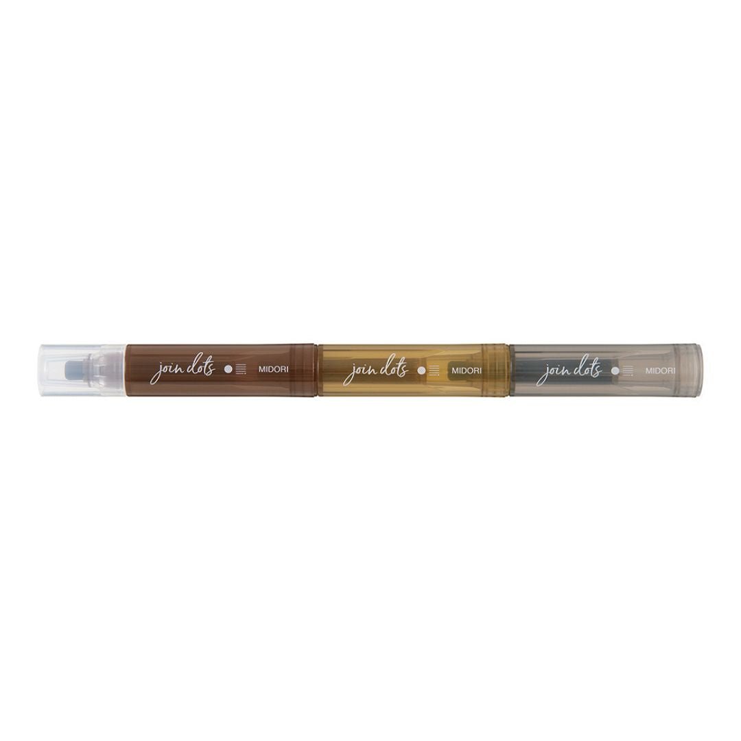 Dots Connection Pen Midori - Mocha - Under the Rowan Trees