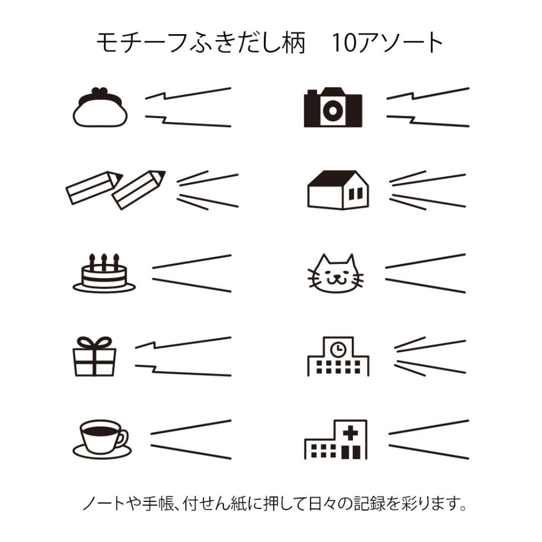 Midori Paintable Rotating Stamp - Speech Bubble - Under the Rowan Trees