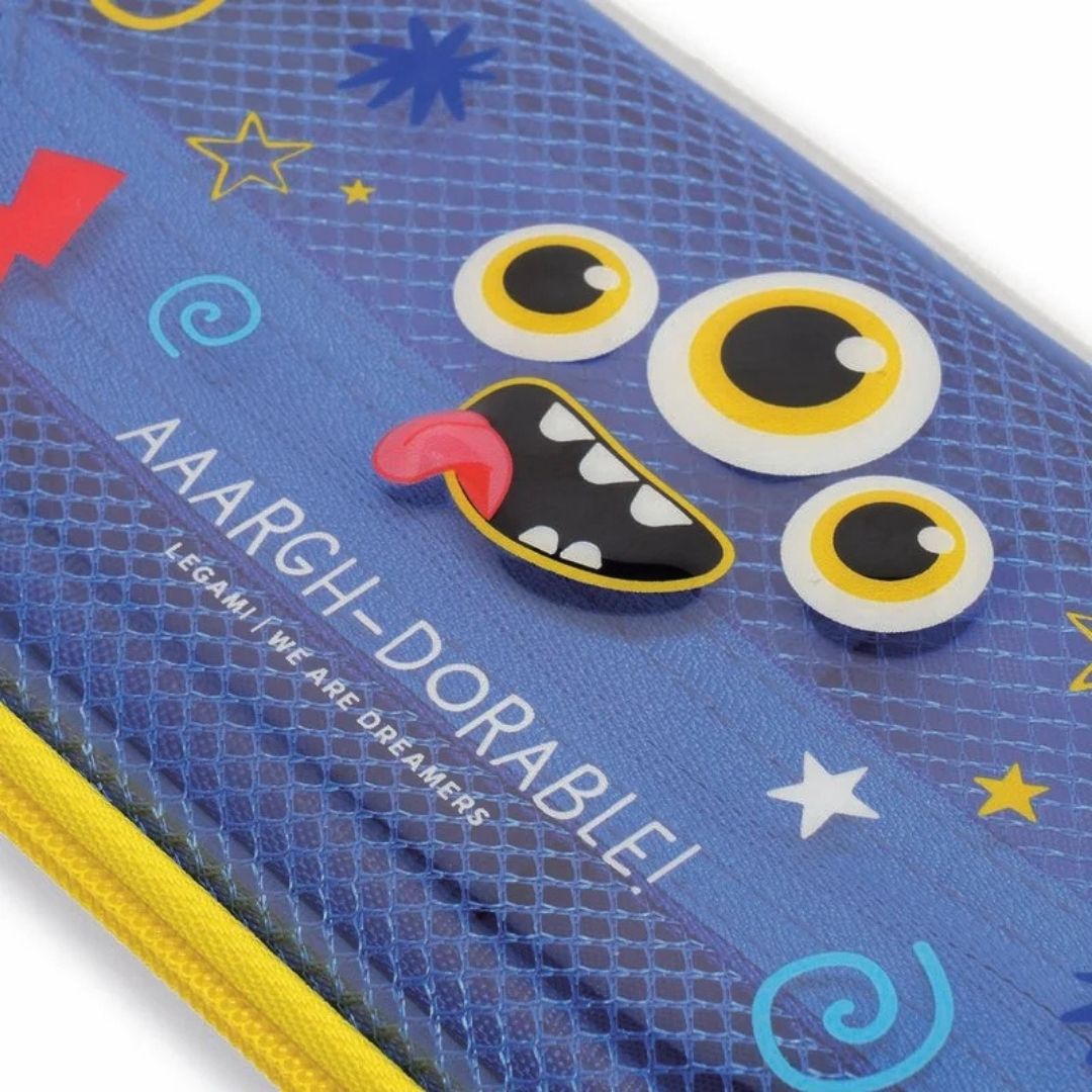 Monster Wonderwow Pencil Cases - Legami - Under the Rowan Trees