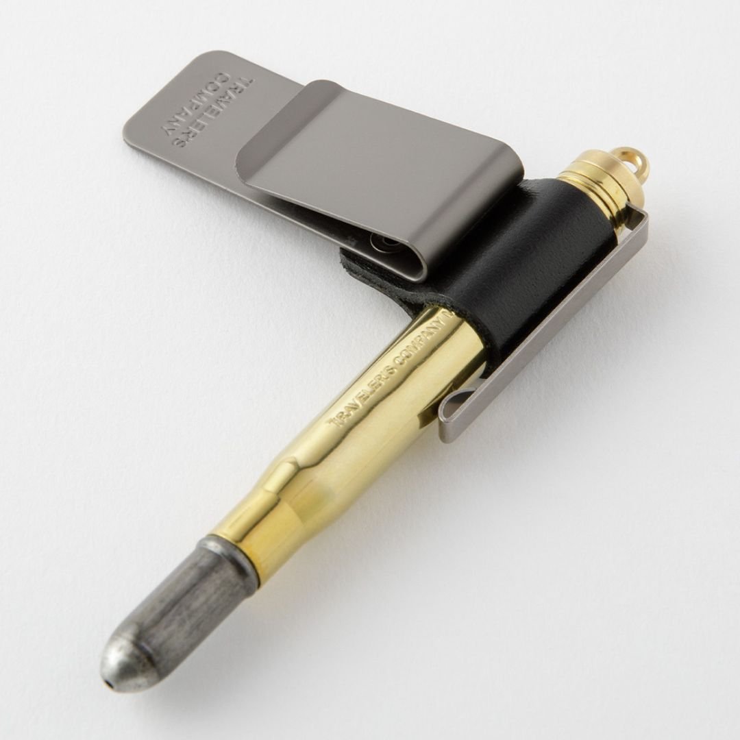 TRAVELER's notebook Pen Holder Black 016 M - TRAVELER'S COMPANY