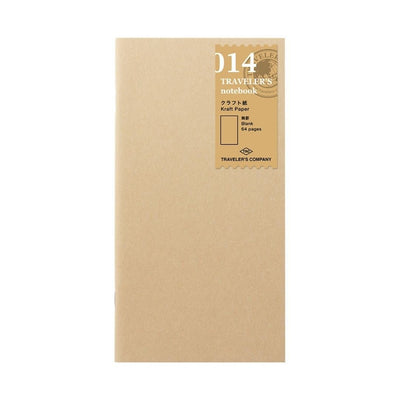 TRAVELER's notebook Standard Refills 014 Kraft Paper - TRAVELER'S COMPANY