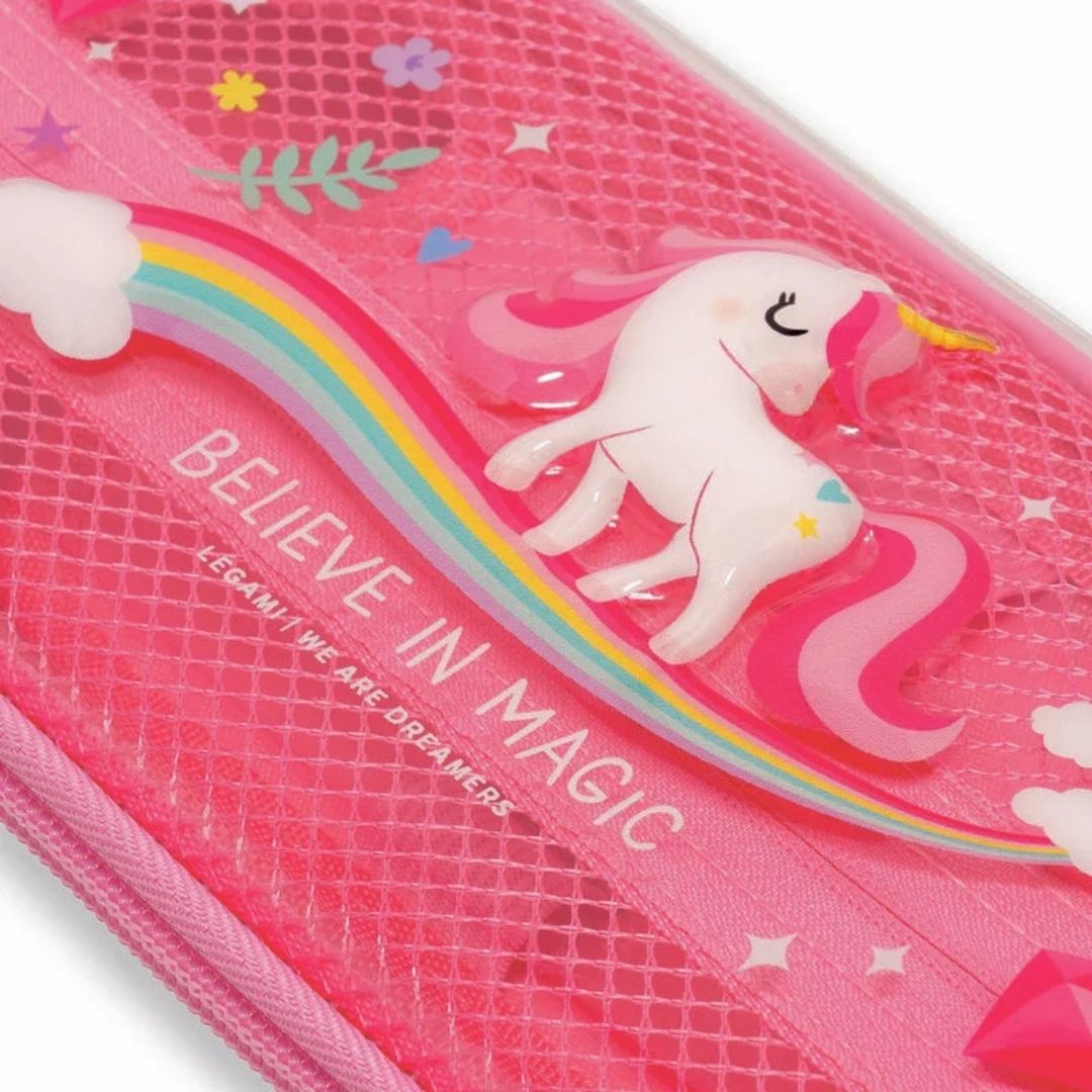 Unicorn Wonderwow Pencil Cases - Legami - Under the Rowan Trees