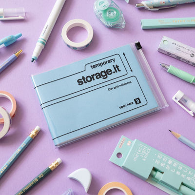 A6 Dot Grid Storage.It Notebook-Notebooks-Mark's Inc.-Mint