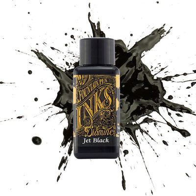 Blacks & Greys Diamine Fountain Pen Inks 30ml-Fountain Pen Ink Collection Image
