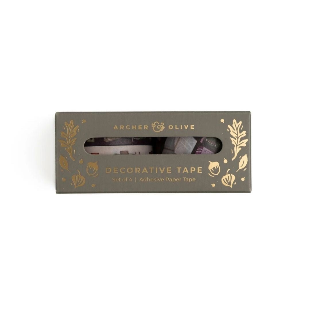 Bookshelf Washi Tape Set - Archer & Olive