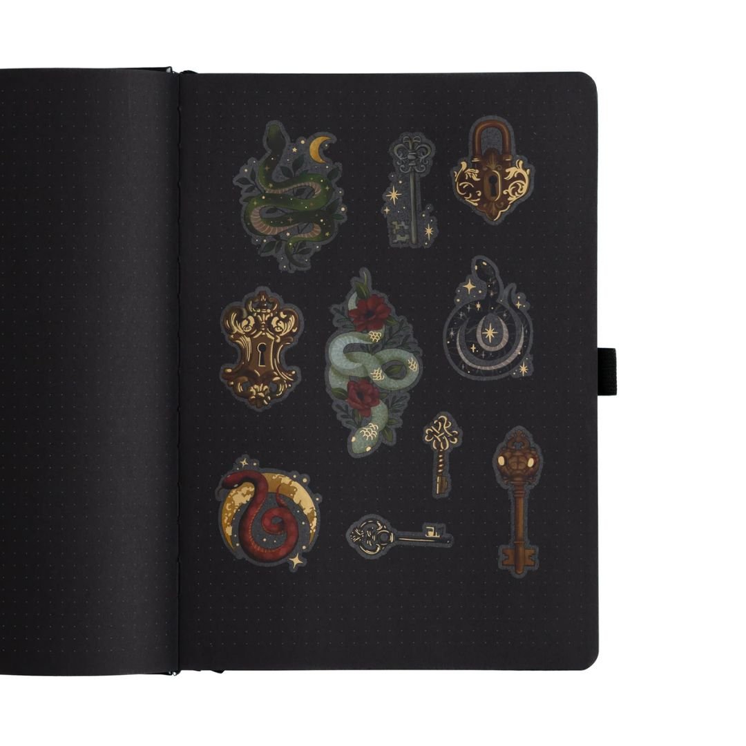 Coiled Key Sticker Set - Archer & Olive - Archer & Olive