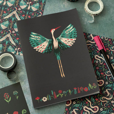 Dark Bloom Stationery Gift Box - Under the Rowan Trees