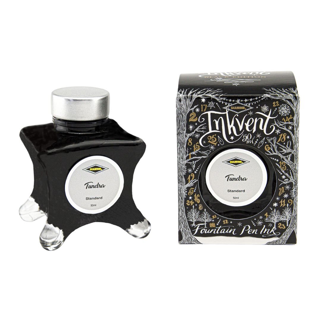 Diamine 50ml Fountain Pen Ink - Black Inkvent Edition - Tundra