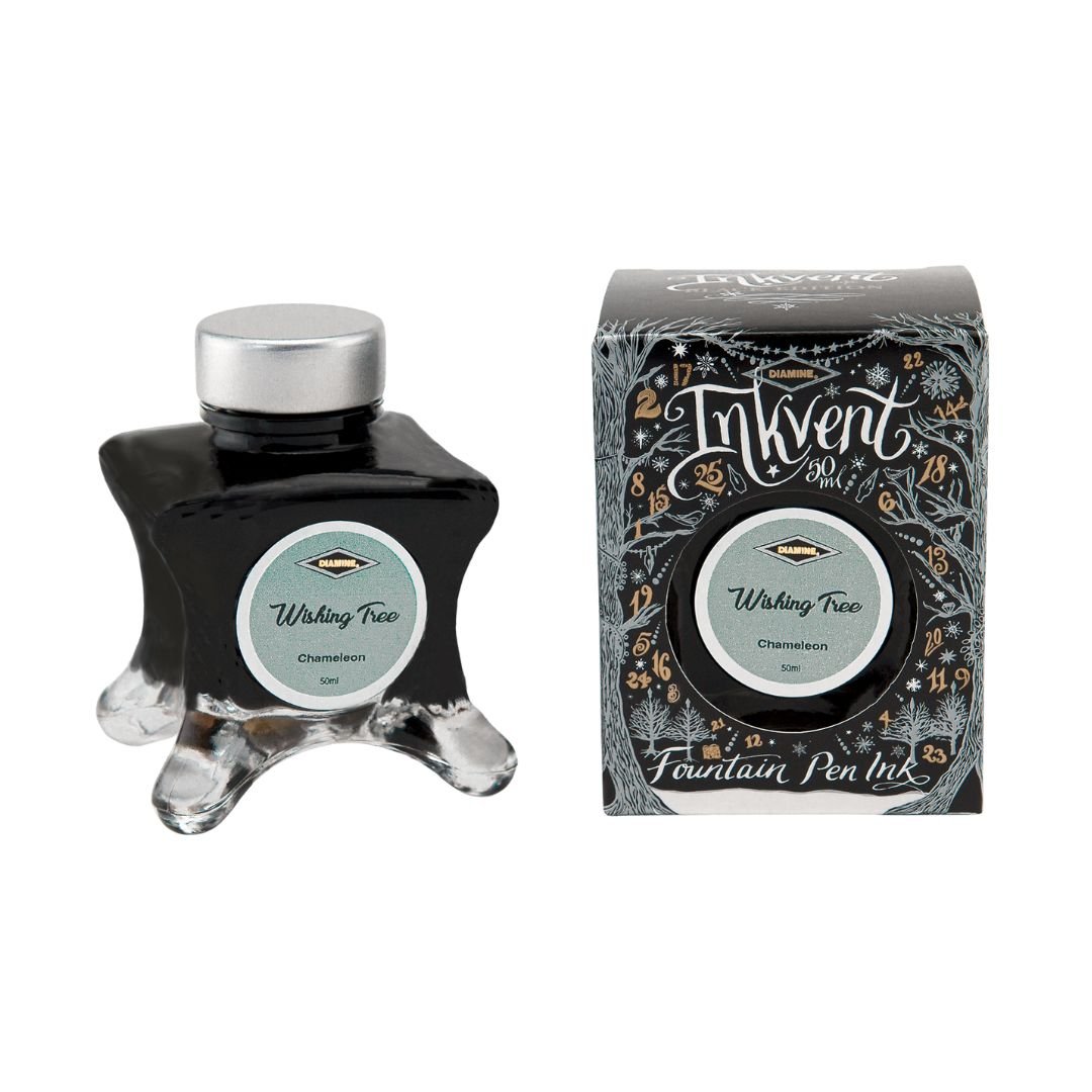 Diamine 50ml Fountain Pen Ink - Black Inkvent Edition - Wishing Tree