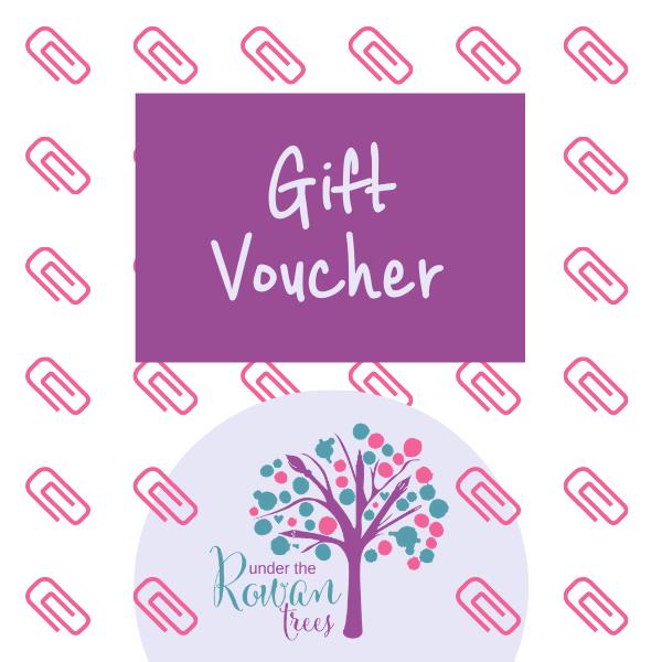 Gift Card-Gift Voucher-Under the Rowan Trees-£10.00