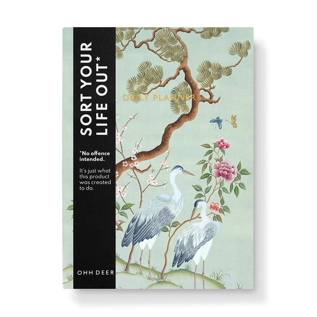 Heron Landscape Daily Planner - Ohh Deer - Planners - Under the Rowan Trees