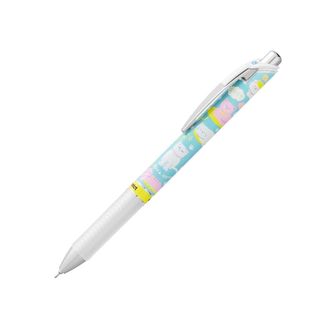 Japanese Onomatopoeia Kawaii Edition Energel 0.5 Rollerball - Suya Suya - Pentel