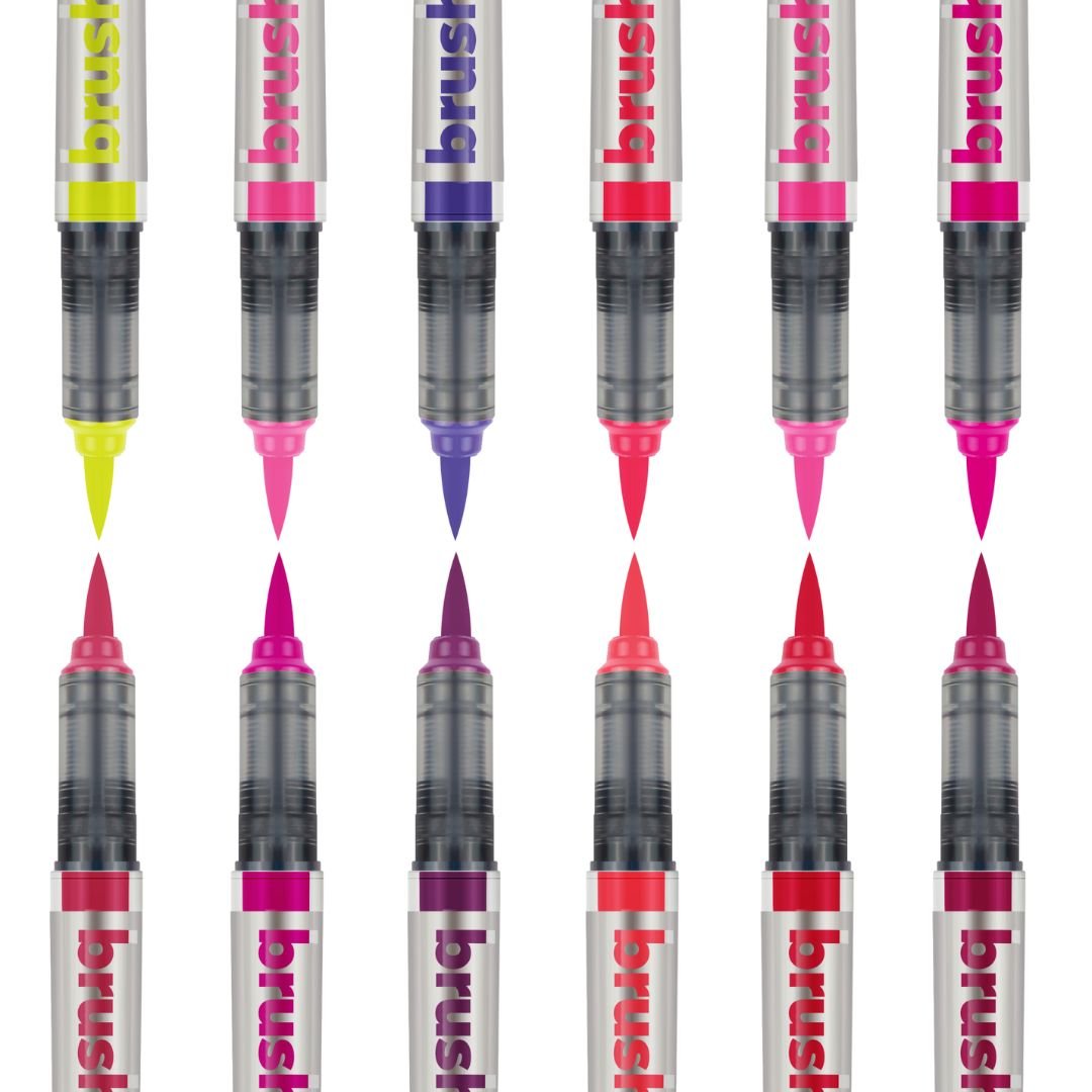 Karin Brushmarker Pro 12 Flower Colours - Karin