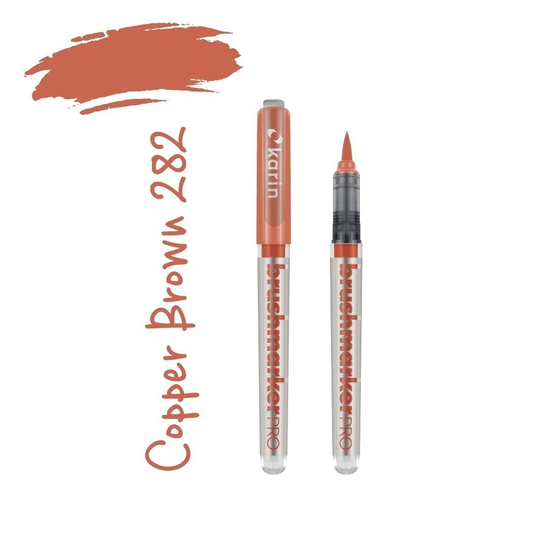 Karin Brushmarker Pro - Colourful Brush Pens-Pens-Karin-Copper Brown