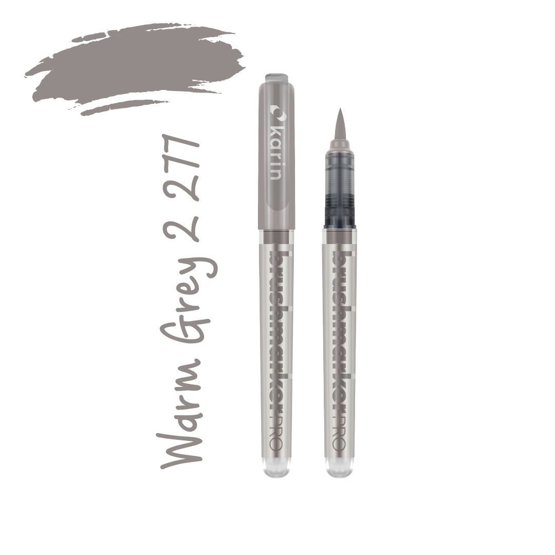 Karin Brushmarker Pro - Colourful Brush Pens-Pens-Karin-Warm Grey 2