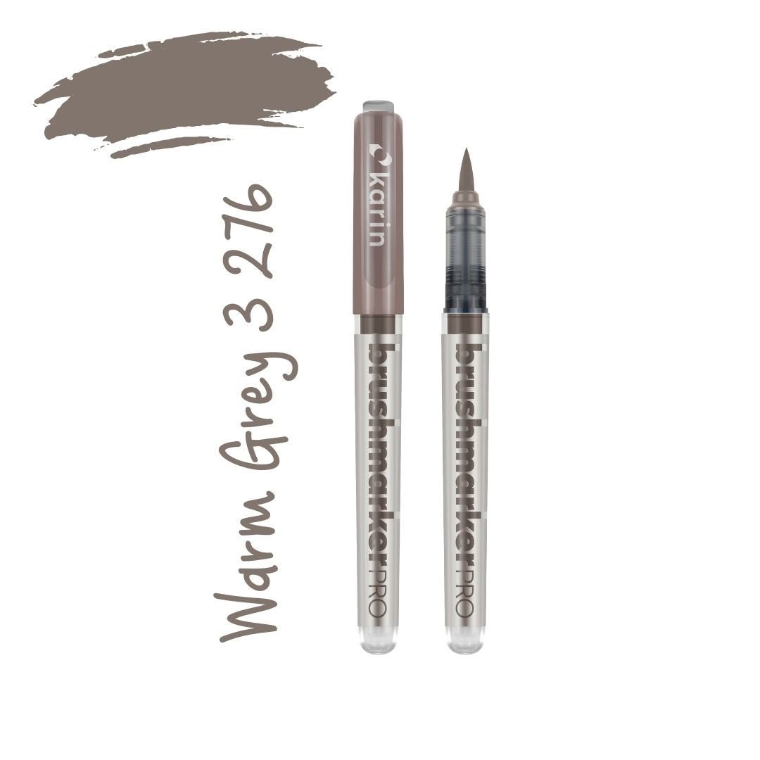 Karin Brushmarker Pro - Colourful Brush Pens-Pens-Karin-Warm Grey 3