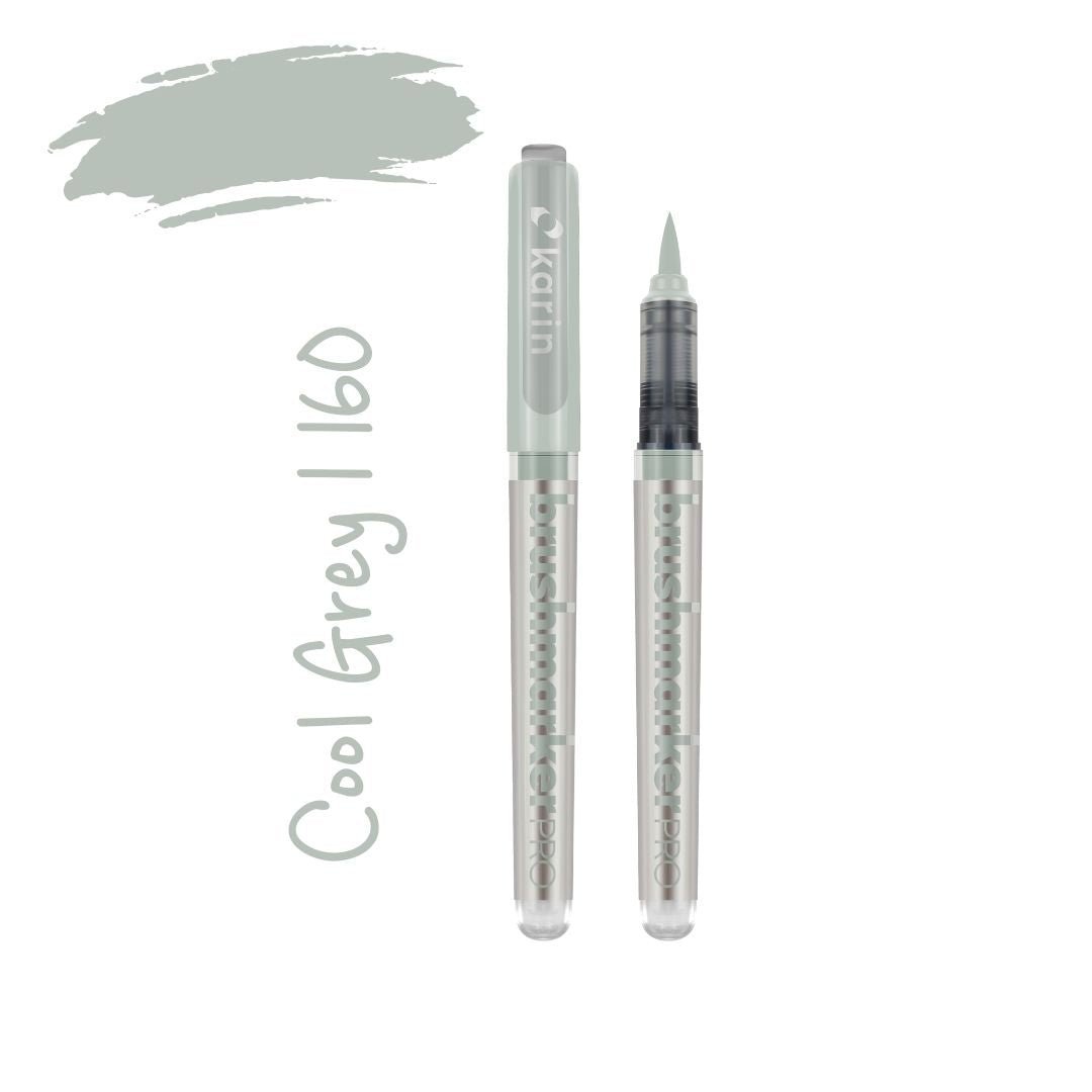 Karin Brushmarker Pro - Colourful Brush Pens-Pens-Karin-Cool Grey 1