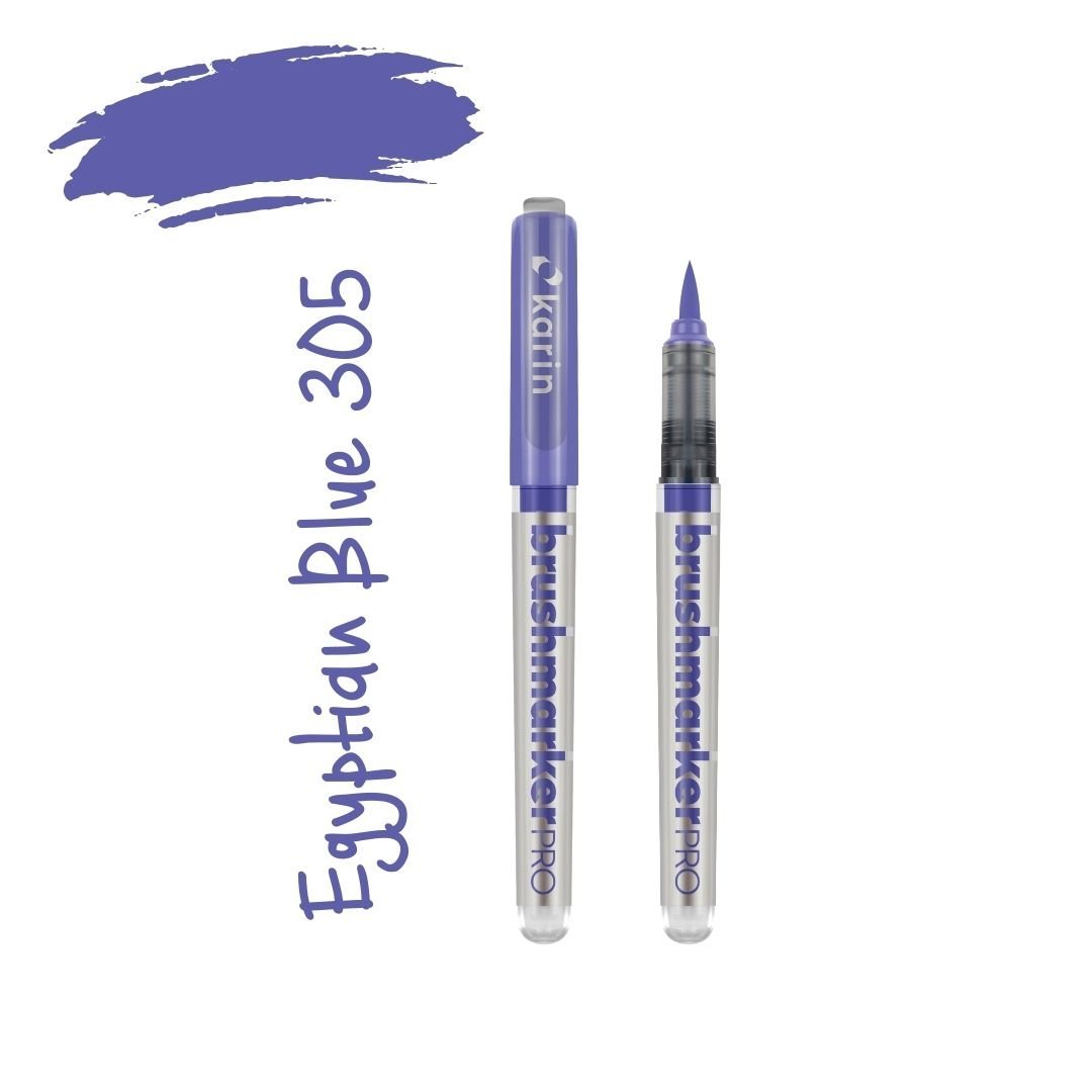 Karin Brushmarker Pro - Colourful Brush Pens-Pens-Karin-Egyptian Blue