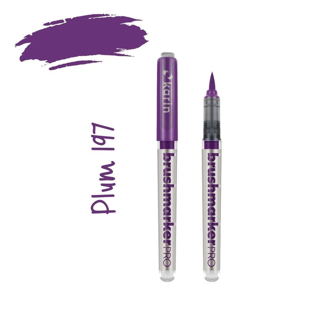 Karin Brushmarker Pro - Colourful Brush Pens-Pens-Karin-Plum