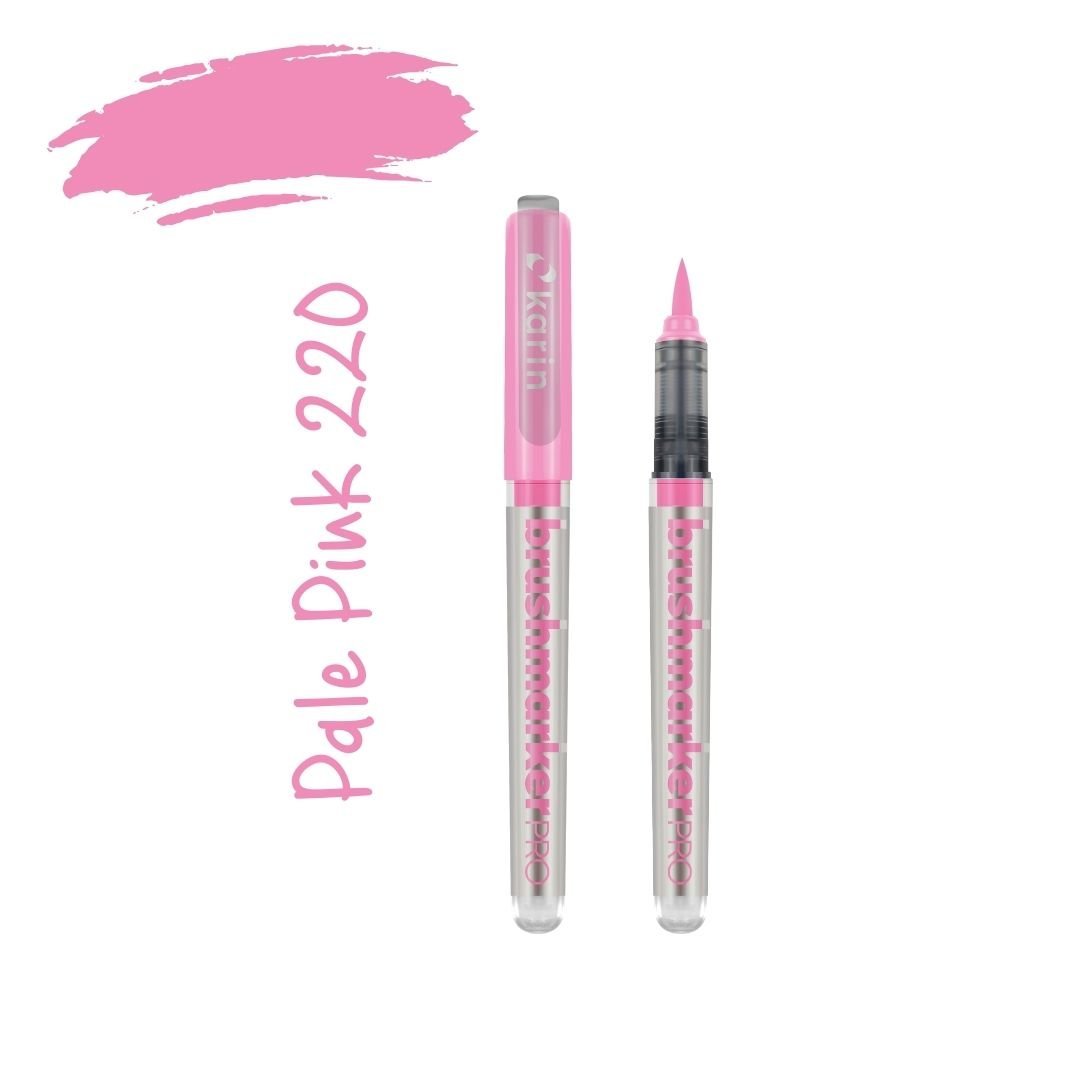 Karin Brushmarker Pro - Colourful Brush Pens-Pens-Karin-Pale Pink