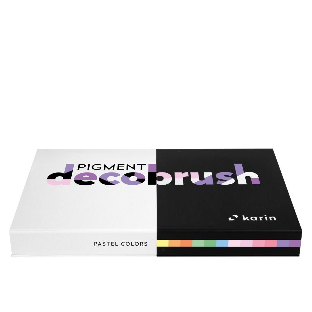 Karin Pigment Decobrush 12 Pastel Colours - Karin