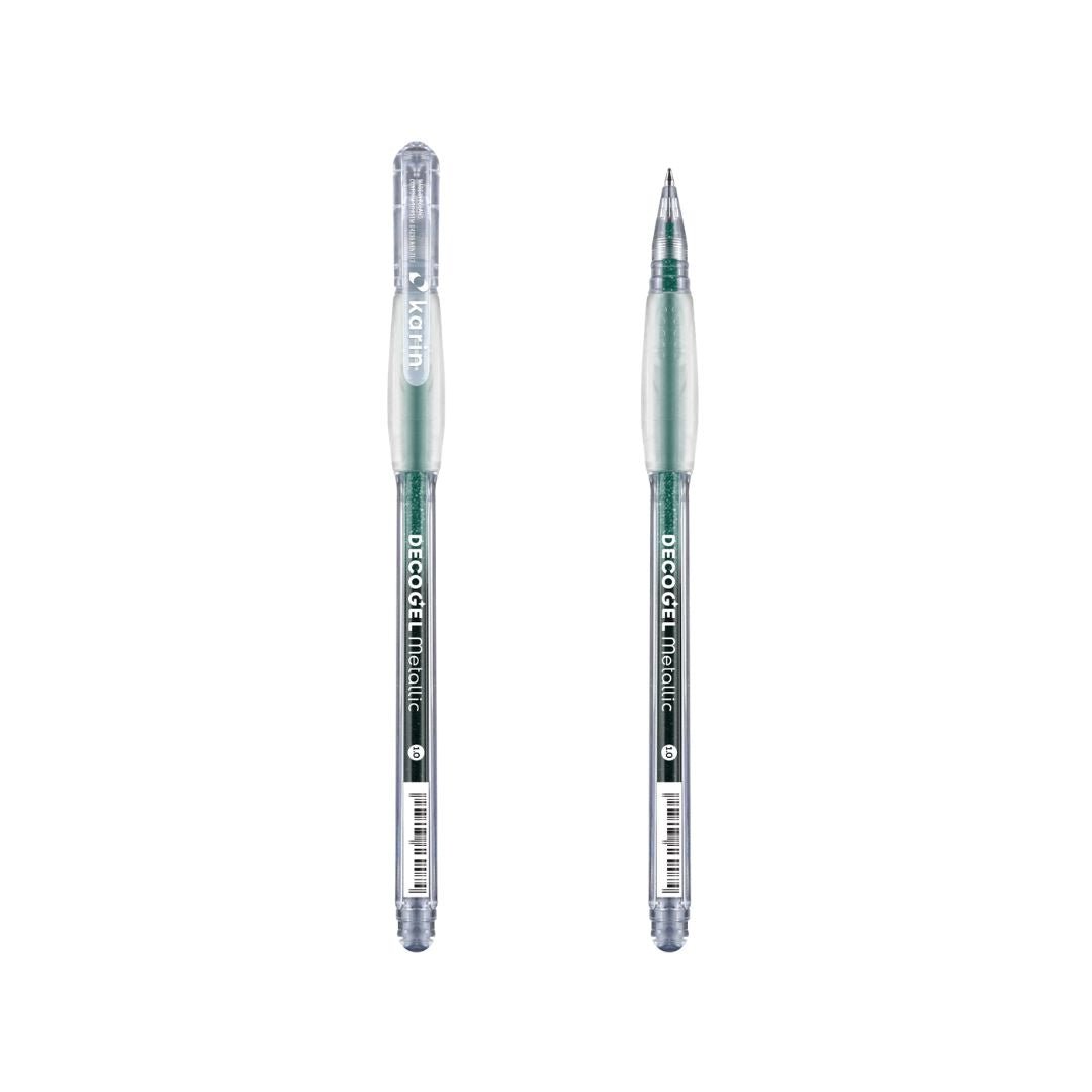Metallic Gel Pens Decogel Karin-Pens-Karin-Green
