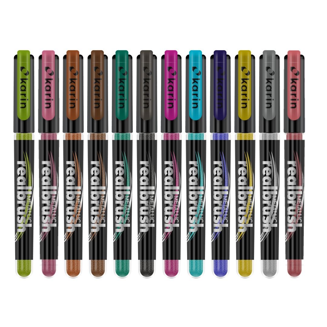 Metallic Realbrush Pro - Karin-Pens-Karin-Violet Red