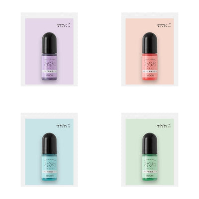 Midori Yuru Log Paintable Stamp Ink Refills - Purple