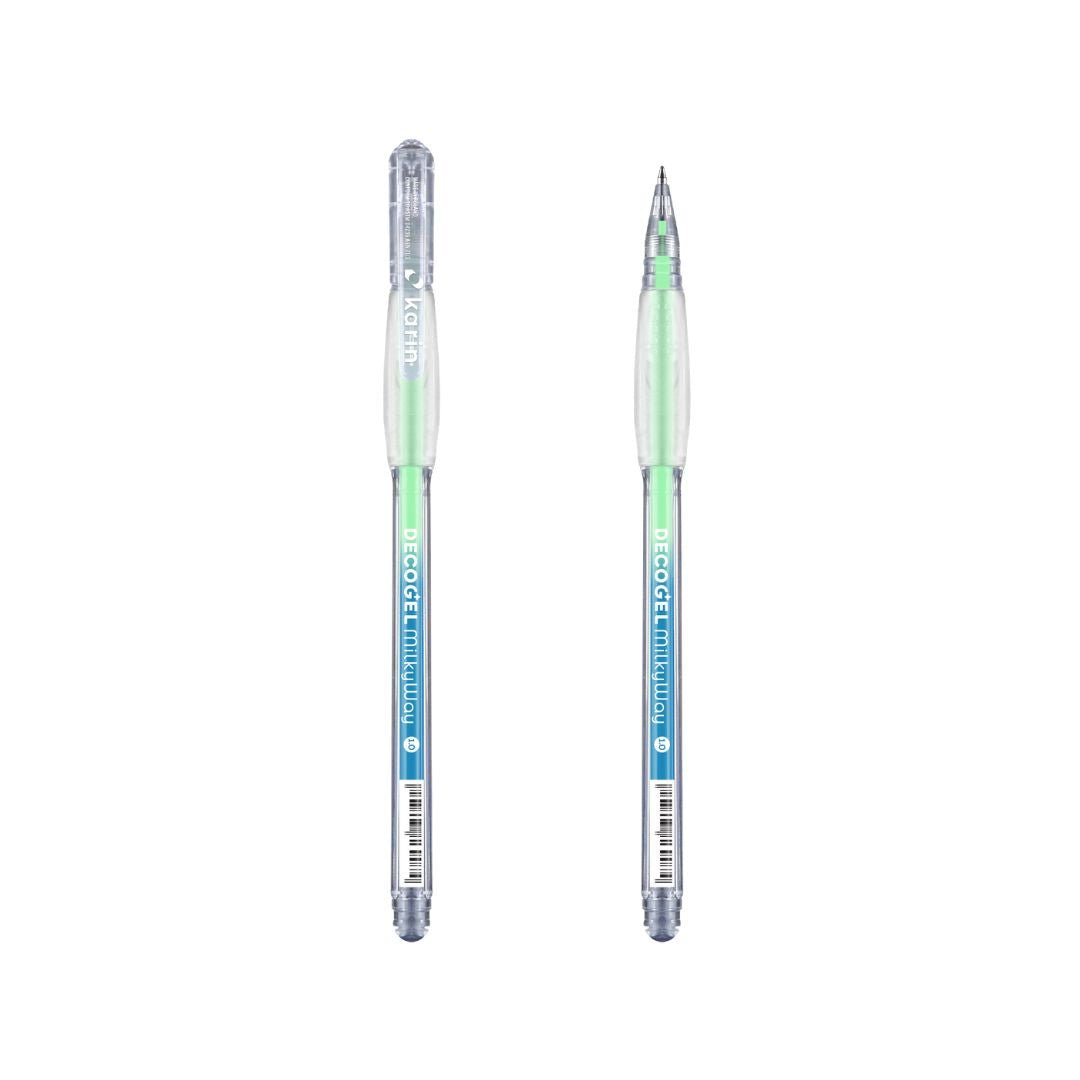 Milky Way Decogel Karin Pastel Gel Pens-Pens-Karin-Green