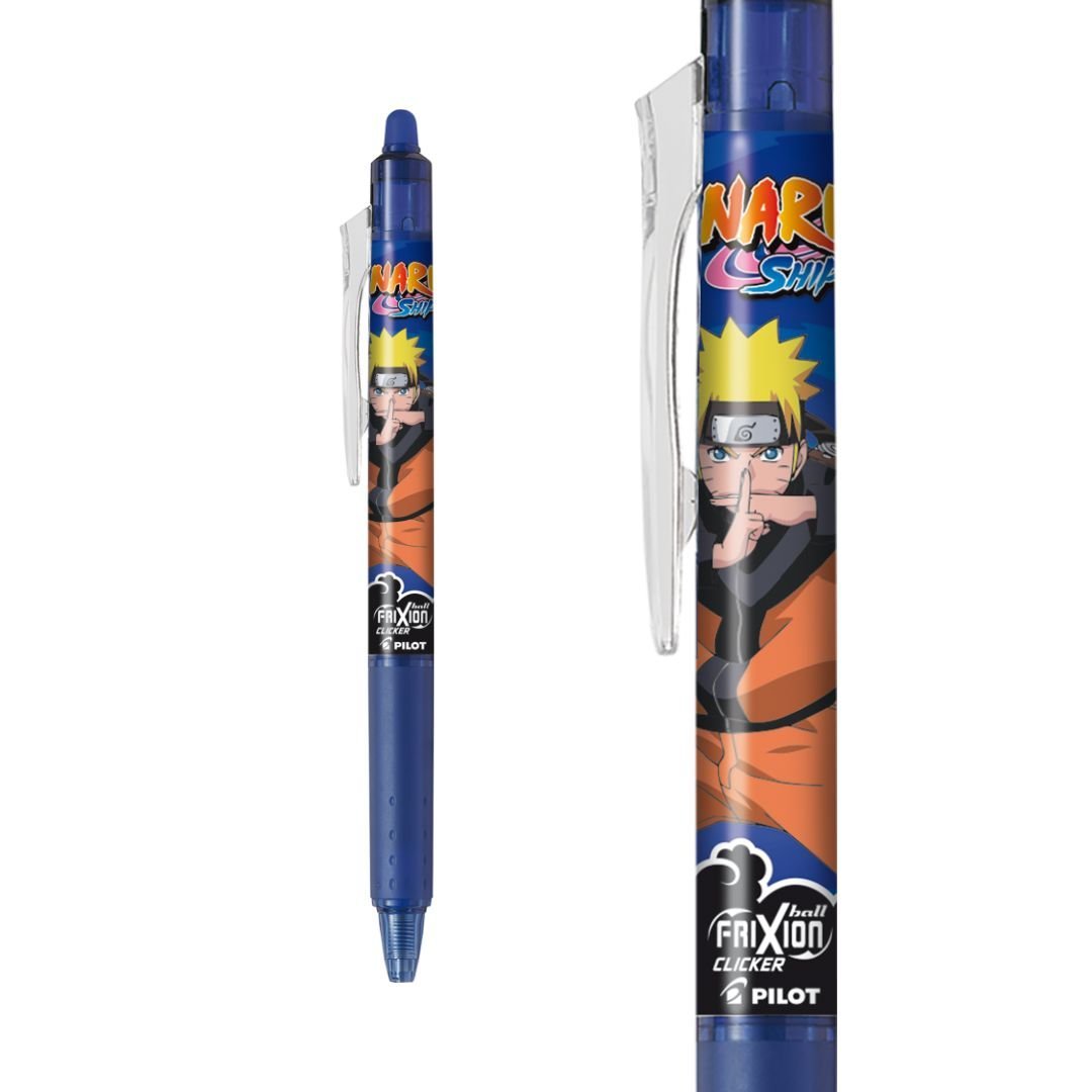 Naruto FriXion Ball Clicker 0.7mm-Pens-Pilot-Naruto Blue