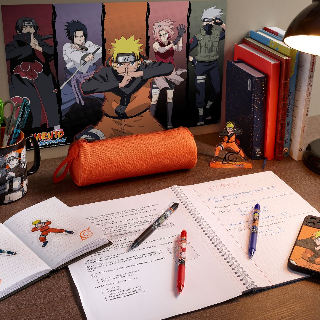Naruto FriXion Ball Clicker 0.7mm-Pens-Pilot-Naruto Blue