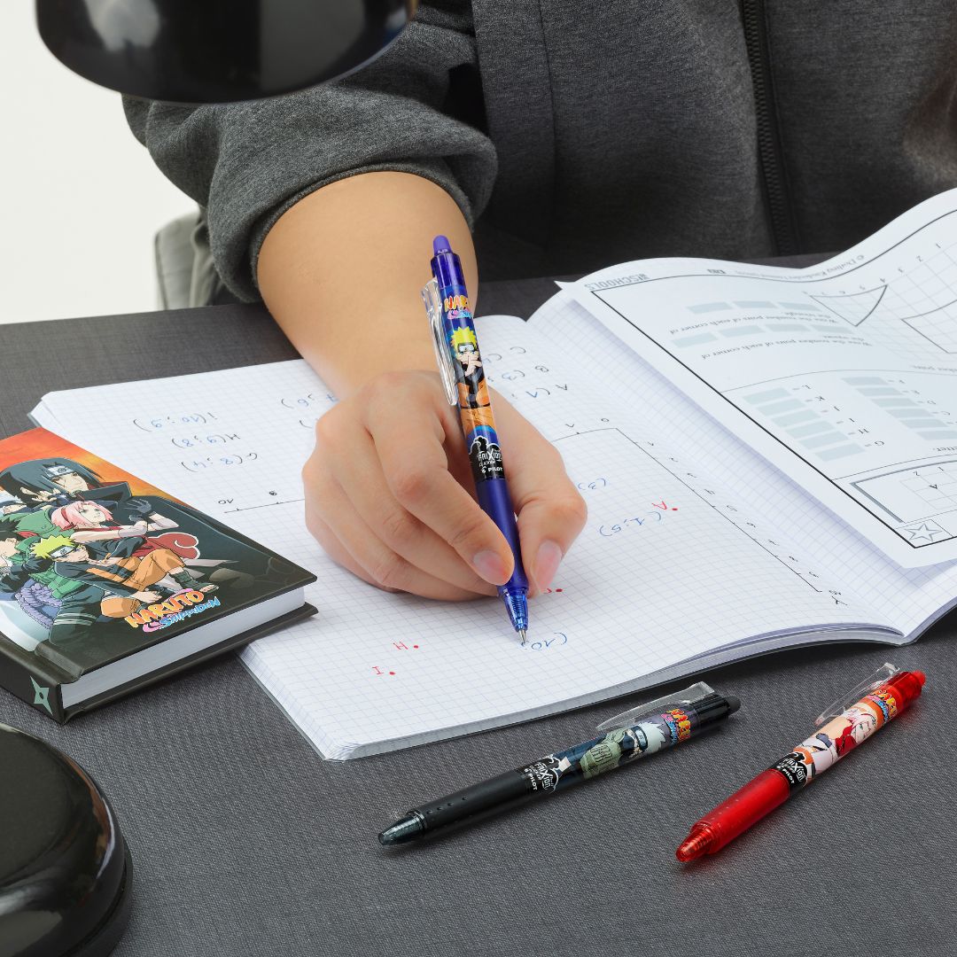 Naruto FriXion Ball Clicker 0.7mm-Pens-Pilot-Naruto Blue