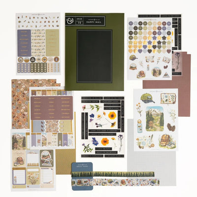 Nature Walk Monthly Planner Kit Archer and Olive -