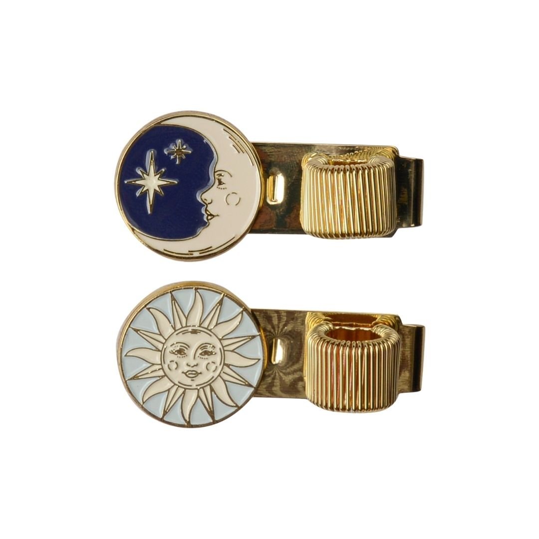 Pen Clips Set of Two-Pen Loops-Designworks Collective-Celestial