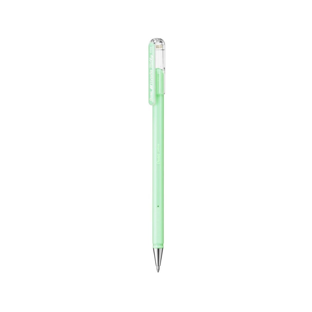 Pentel Milky Gel Pens-Pens-Pentel-Pastel Green