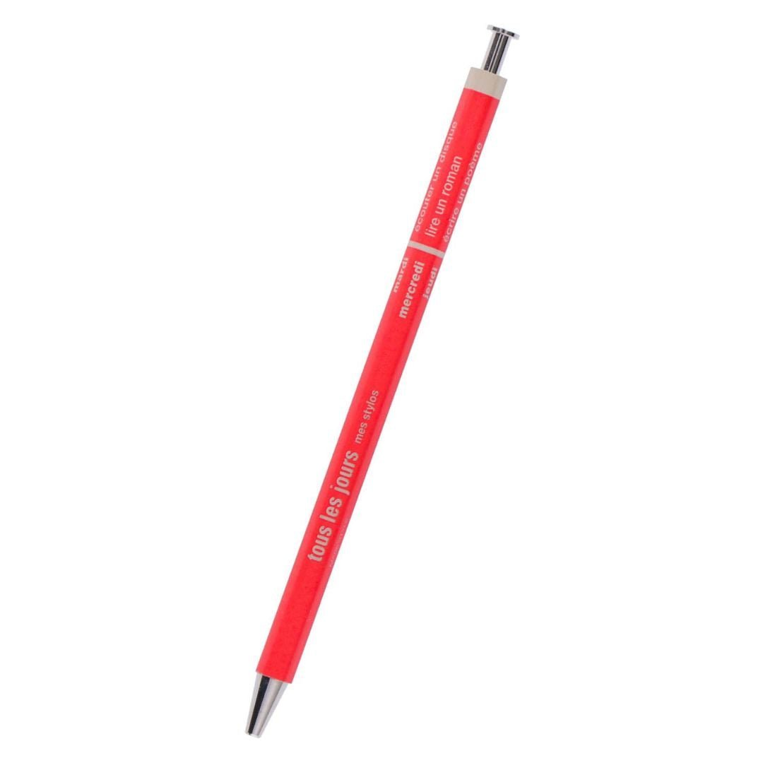 Days Pen Tous les Jours - Mark'Style-Pens-Mark's Inc.-Red