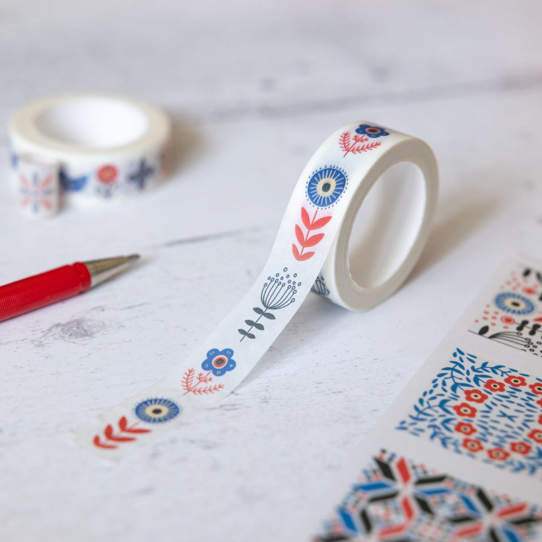 Scandi North Washi Tape-Washi Tape-Under the Rowan Trees-Vertical