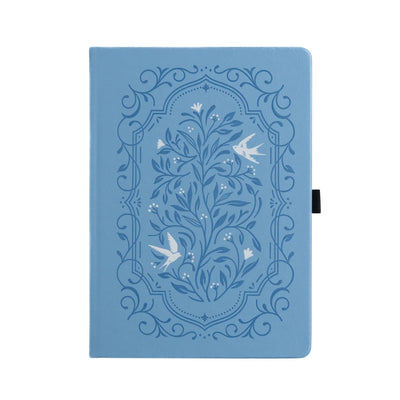 Songbird in Blue B5 Dotted Journal - Archer & Olive - Archer & Olive