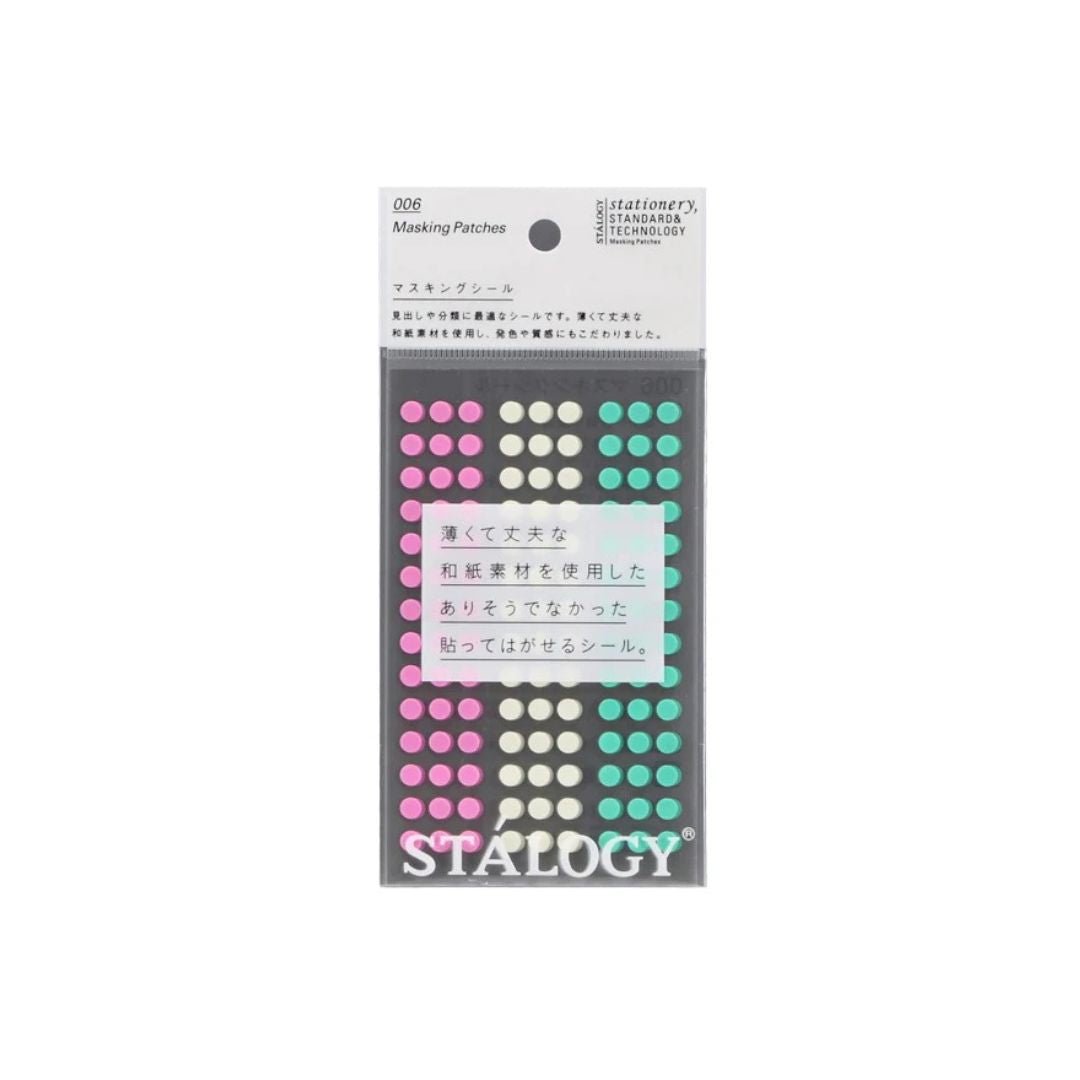 Stalogy Masking Dots Colour-Coding Planner Stickers-Stickers-Stalogy-Icecream