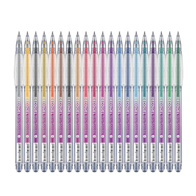 Star Sparks Decogel Karin Glitter Gel Pens-Pens-Karin-Silver