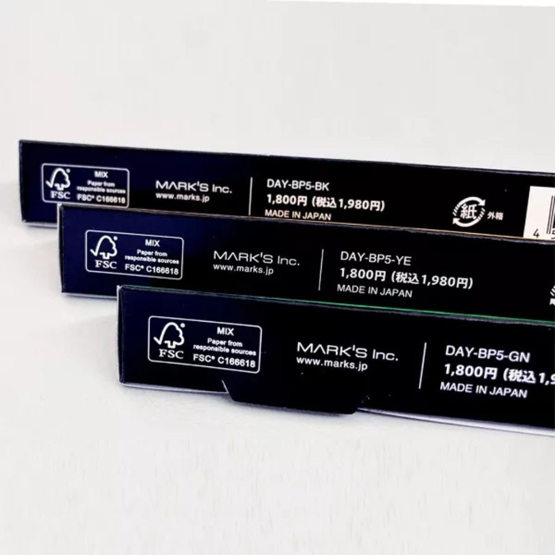 Tous Les Jours Days Metal Pen - Mark'Style Tokyo-Pens-Mark's Inc.-Navy