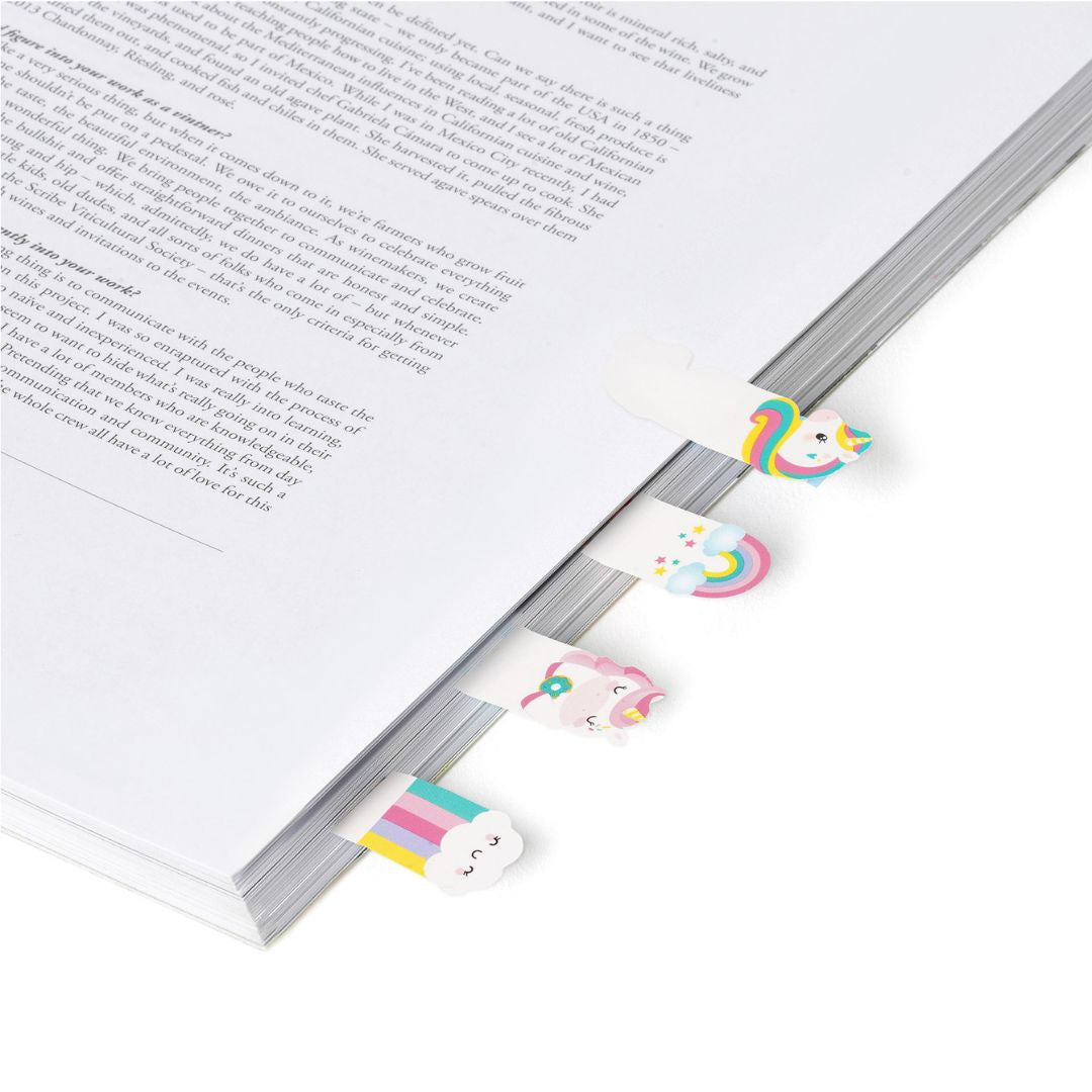 Unicorn - Keep in Mind - Adhesive Page Markers-Page Markers-Legami-