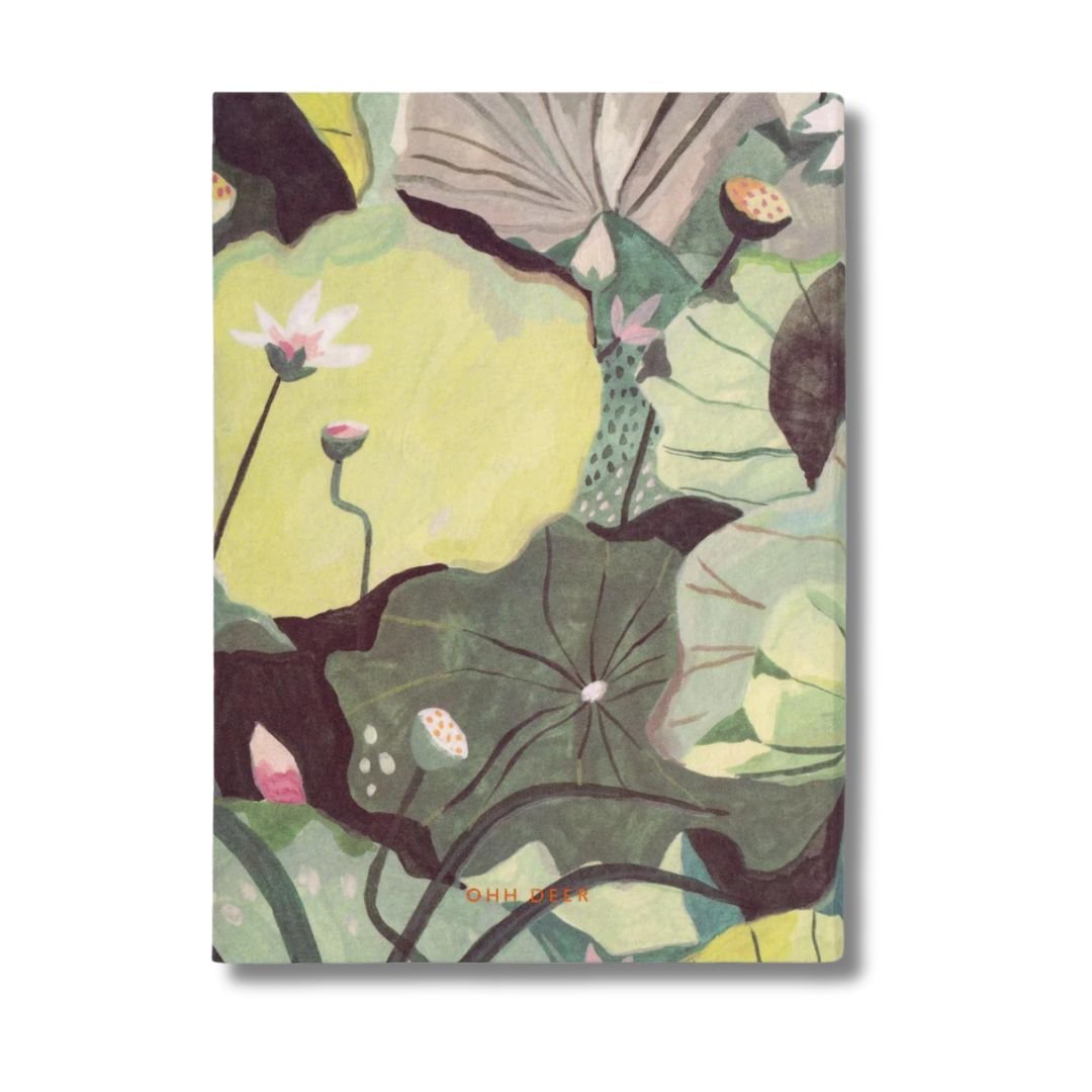Water Lilies Daily Planner - Ohh Deer - Planners - Under the Rowan Trees